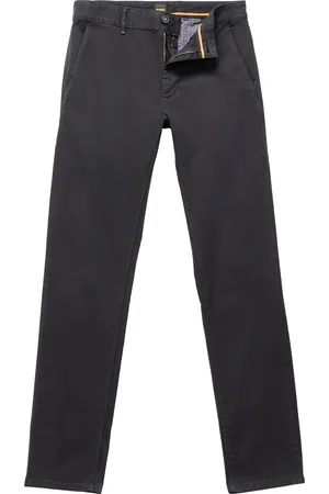 HUGO BOSS Chinohose »Chino_tapered«, mit BOSS Logo hinten