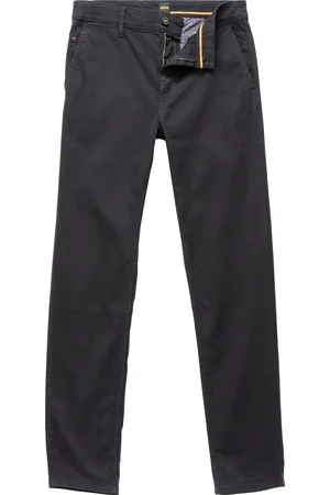 HUGO BOSS Chinohose »Chino_tapered«, mit BOSS Logo hinten