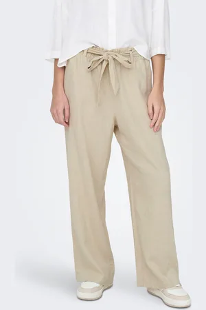 JDY Culotte »SAY MW LINEN BELT PANT WVN NOOS«