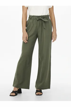 JDY Culotte »SAY MW LINEN BELT PANT WVN NOOS«