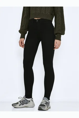Noisy May Skinny-fit-Jeans »NMCALLIE HW SKINNY BLACK JEANS NOOS«