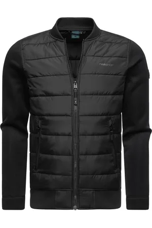 Ragwear Steppjacke »Steppjacke Hallmar«, ohne Kapuze, Coole Herren Übergangsjacke mit weichen Ripp-Ärmeln