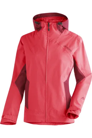 Maier Sports Outdoorjacke »Partu rec W«, Damen Funktionsjacke, wasserdichte Regenjacke mit Kapuze, Wanderjacke