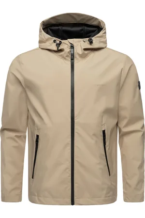 Ragwear Softshelljacke »Softshelljacke Shellwie«, mit Kapuze, Wasserdichte Herren Übergangsjacke mit Kapuze