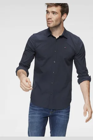Tommy Hilfiger Langarmhemd »Sabim Stretch Hemd Shirt«, Stretch Hemd, Premium, Slim Fit, mit Elasthan