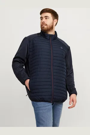JACK & JONES Hybridjacke »JJEMULTI QUILTED COLLAR NOOS PLS«, mit Kapuze