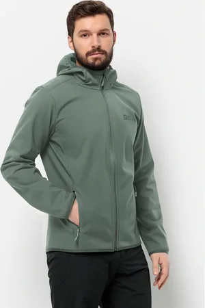 Jack Wolfskin Softshelljacke »BORNBERG HOODY M«, mit Kapuze