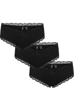 Pieces® Hipster »PCNOLA LOW CUT HIPSTER 3-PACK NOOS«, (Packung, 3 St.)