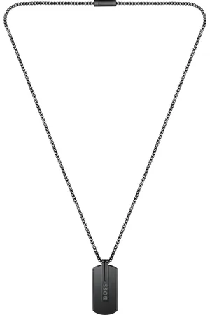 HUGO BOSS Kette mit Anhänger »Schmuck Edelstahl Halsschmuck Venezianerkette ORLADO«