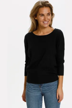 Saint Tropez Rundhalspullover »MilaSZ A2561«