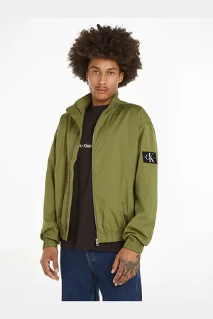 Calvin Klein Outdoorjacke »CASUAL UTILITY HARRINGTON«, mit Logopatch