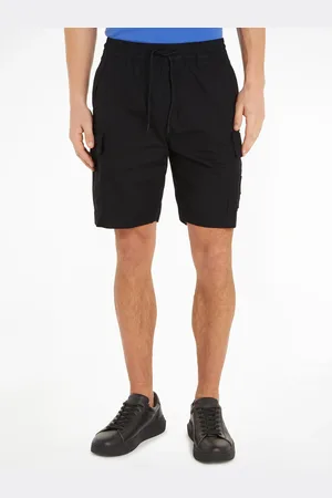 Calvin Klein Sweatshorts »WASHED CARGO SHORT«, mit Logopatch
