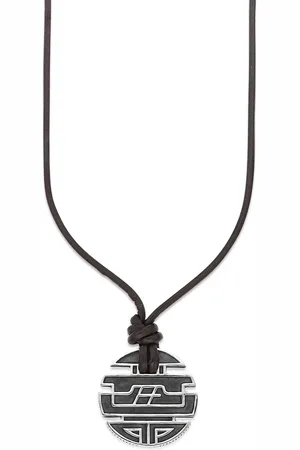 Daniel Hechter Kette mit Anhänger »Schmuck Geschenk Silber 925 Halsschmuck Halskette Lederbandkette«