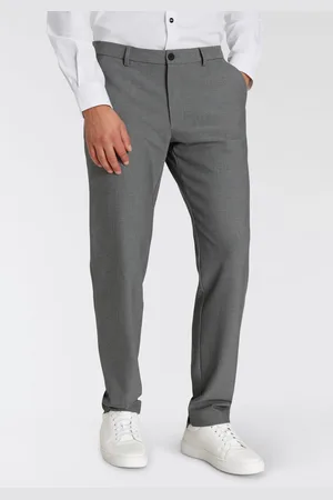 Bruno Banani Chinohose »In Wolloptik mit Elastischen Bund«