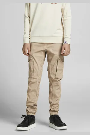 JACK & JONES Cargohose »JPSTPAUL JJFLAKE 1075 CROCKERY NOOS JNR«