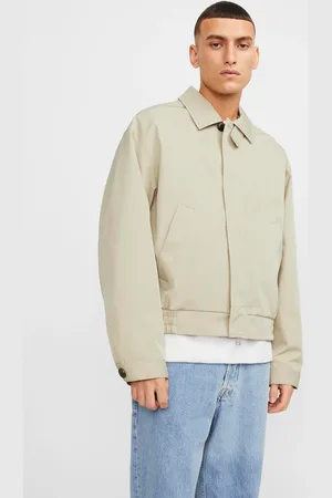 JACK & JONES Outdoorjacke »JORSANTORINI HARRINGTON JACKET SN«