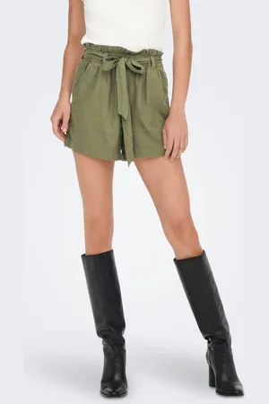JDY Shorts »SAY MW LINEN SHORTS WVN NOOS«