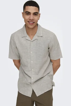 Only & Sons Kurzarmhemd »ONSCAIDEN SS SOLID RESORT LINEN NOOS«