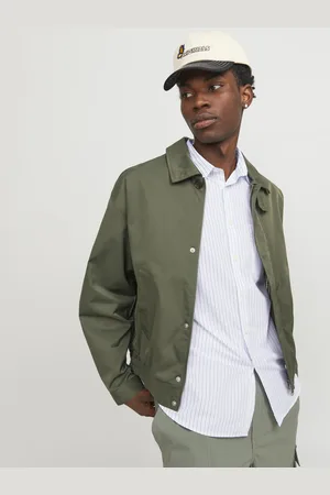JACK & JONES Outdoorjacke »JORSANTORINI HARRINGTON JACKET SN«