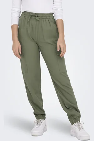ONLY Cargohose »ONLCARO MW LIN PULL-UP CARGO PNT NOOS«