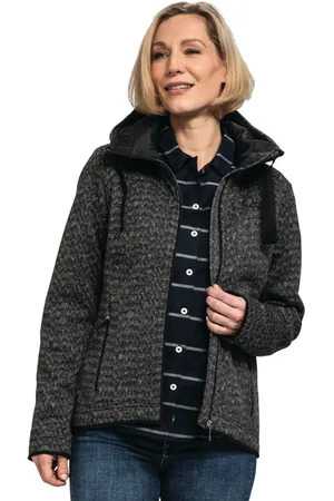 Schöffel Fleecejacke »Fleece Hoody Aurora L«, mit Kapuze