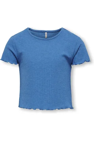 ONLY Kurzarmshirt »KOGNELLA S/S O-NECK TOP NOOS JRS«