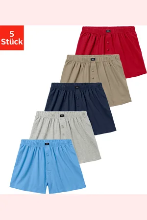 H.I.S Weiter Boxer »Herren Boxer«, (Packung, 5 St.), weite Passform, Komfortbund, aus Baumwoll-Stretch