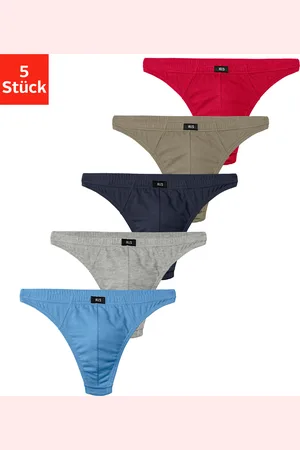 H.I.S String »Herren Unterhose«, (Packung, 5 St.), in Baumwollstretch-Qualität