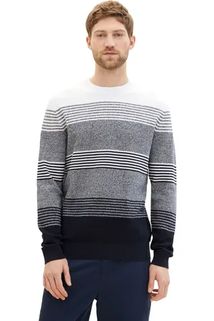 TOM TAILOR Streifenpullover, mit Streifen-Optik