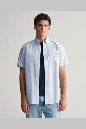 GANT Kurzarmhemd »REG OXFORD SHIRT«, -Stickerei
