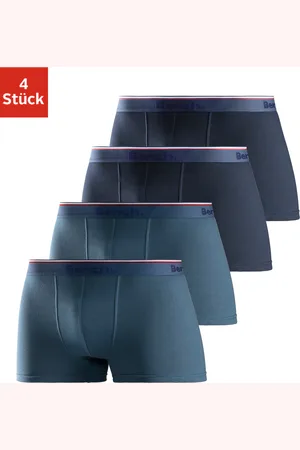 Bench Boxer »Boxershorts für Herren«, (Packung, 4 St.), aus Baumwoll-Mix