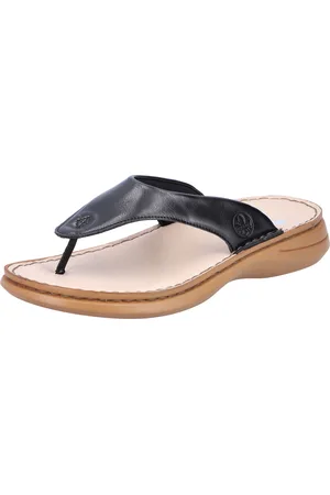 Rieker Zehentrenner, Sommerschuh, Schlappen mit Zehensteg