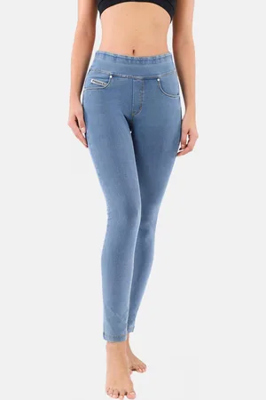 Freddy Shapingleggings »NOW SKINNY YOGA«, mit Lifting & Shaping Effekt und Umschlagbund