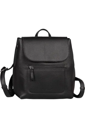 TOM TAILOR Rucksack »Elis«, aus weich gekörntem Lederimitat auffällige Ziernaht und feinem Logo
