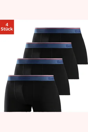 Bench Boxer »Boxershorts für Herren«, (Packung, 4 St.), aus Baumwoll-Mix