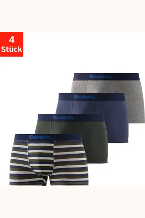 Bench Boxer »Boxershorts für Herren«, (Packung, 4 St.), aus Baumwoll-Mix