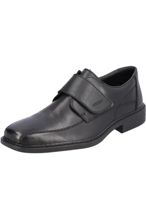 Rieker Klettschuh, Festtagschuh, Slipper, Komfortschuh mit eleganter Ziernaht