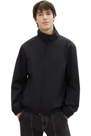 TOM TAILOR Funktionsjacke, ohne Kapuze, mit Stehkragen und Reißverschluss
