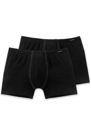Schiesser Boxer »"Essentials"«, (2er-Pack), mit angenehm weichem Bund