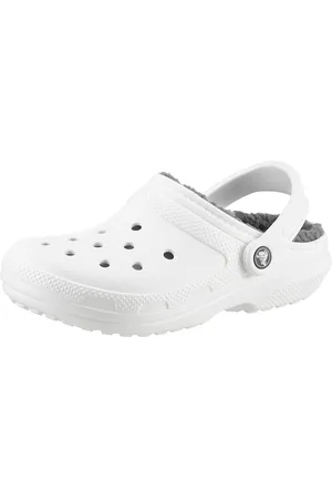 Crocs Hausschuh »Classic Lined Clog«, Gartenschuh, Schlappen, Clog, mit kuscheligem Fellimitat