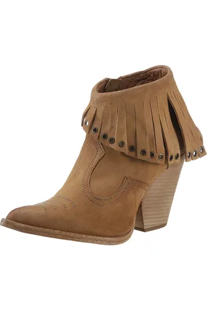 Airstep / A.S.98 High-Heel-Stiefelette »Belive«, Abendmode, High-Heel-Stiefelette, Ankleboots mit Fransen und Nieten