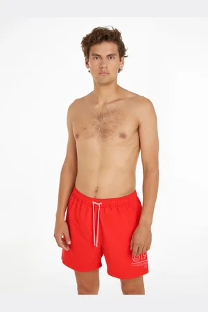 Tommy Hilfiger Badeshorts »SF MEDIUM DRAWSTRING«, mit kultigem Logoschriftzug