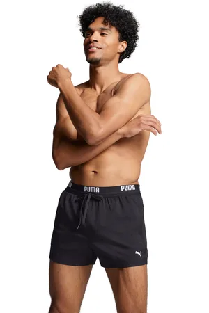 PUMA Badeshorts, mit elastischem Logobund