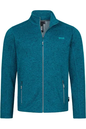 DEPROC-Active Fleecejacke »YORKTON V MEN«, weiche Fleecejacke in traditioneller Optik