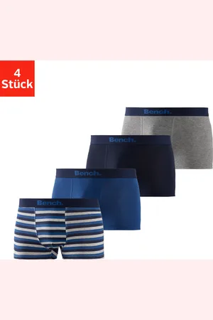 Bench Boxer »Boxershorts für Herren«, (Packung, 4 St.), aus Baumwoll-Mix