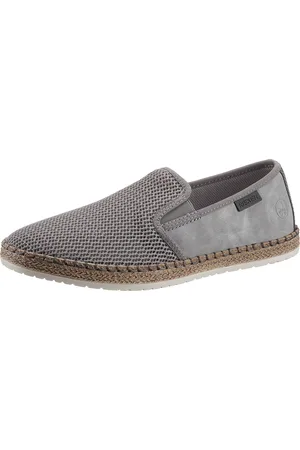 Rieker Espadrille, Sommerschuh, Slipper, Freizeitschuh im Materialmix