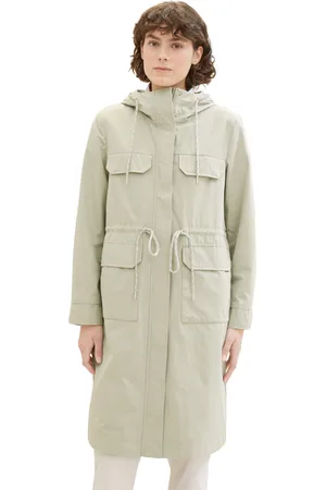 TOM TAILOR Parka, mit Kapuze, mit Brusttaschen