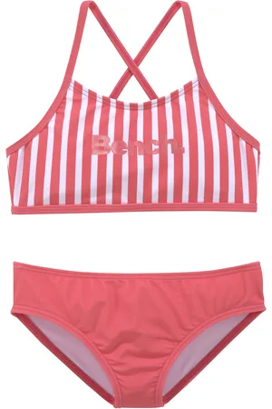 Bench Bustier-Bikini, mit trendigen Streifen