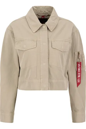 Alpha Industries Bomberjacke » Women - Bomber Jackets Deck Jacket Cropped Wmn«