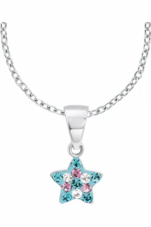 Prinzessin Lillifee Silberkette »Stern, 2013183«, mit Kristallstein
